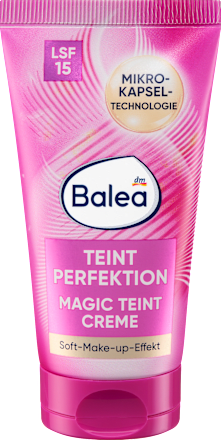 Rozjasňujúci a tónovací pleťový krém Teint Perfektion Magic s OF 15 Balea