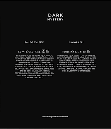 Geschenkset Dark Mystery CÂLINE