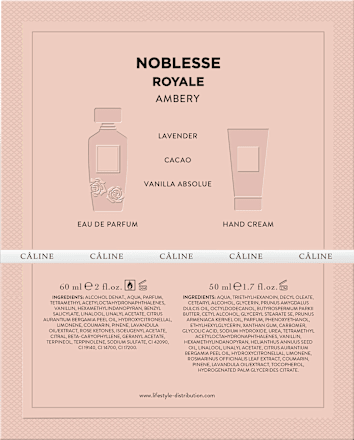 Geschenkset Noblesse Royale CÂLINE