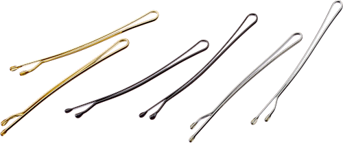 Haarschieber schwarz, silber- & goldfarben ebelin