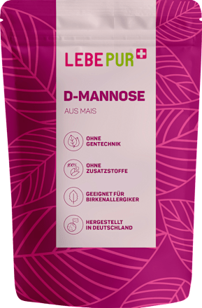 Pflanzenpulver, D-Mannose  Lebepur