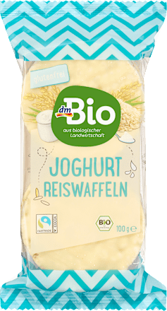 Reiswaffeln, Joghurt dmBio