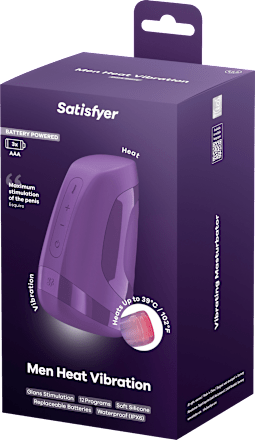 Satisfyer Men Heat Vibration Battery Series - Masturbator wärmend Satisfyer