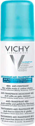 Dezodorans u spreju protiv bijelih tragova i žutih mrlja 48H Anti-Perspirant  VICHY LABORATOIRES