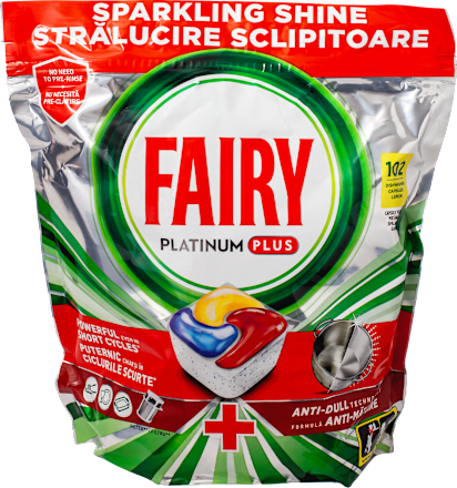 PLATINUM PLUS tablete za pranje sudova 1 FAIRY