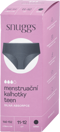 Menštruačné nohavičky teen, veľ. 146-152/11-12 rokov snuggs