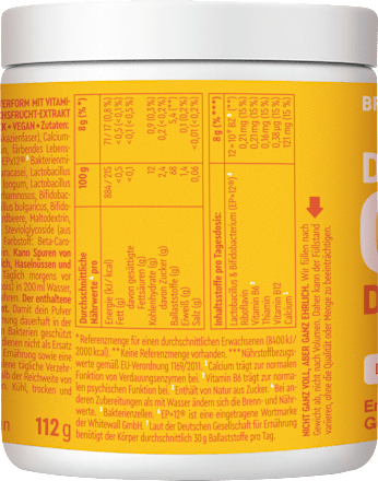 Daily Gut Darm Pulver Erdbeer-Geschmack BRAINEFFECT