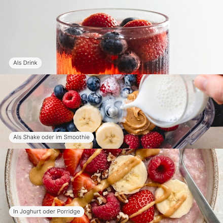 Daily Gut Darm Pulver Erdbeer-Geschmack BRAINEFFECT