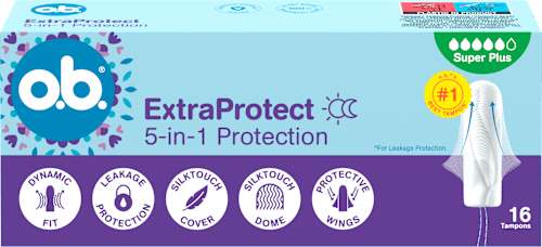 Tampony Extra Protect Super Plus 5w1 o.b.