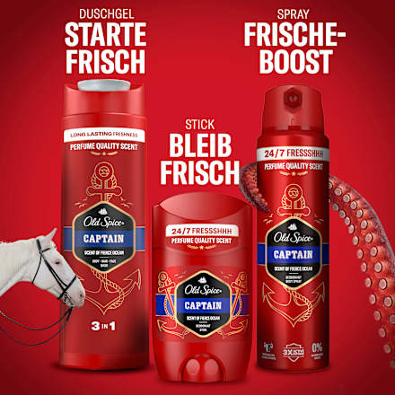 Geschenkset Captain Kulturbeutel Old Spice