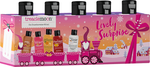 Geschenkset Duschcremes Lovely Surprise (5x60 ml) 5tlg treaclemoon