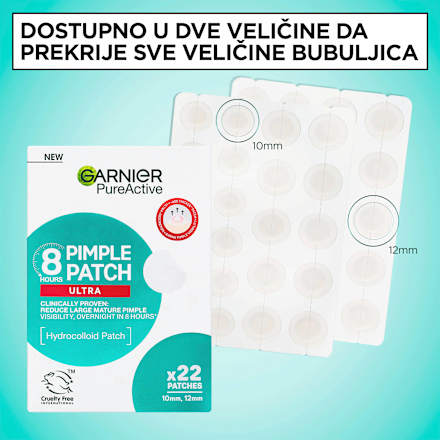 ULTRA hidrokoloidni flasteri protiv bubuljica GARNIER PureActive