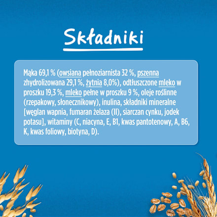 Kaszka mleczna 3 zboża, po 6. miesiącu  Gerber