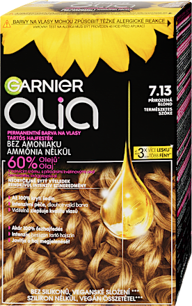 Tartós hajfesték, természetes szőke 7.13 GARNIER olia