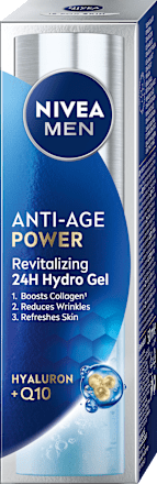 Arcápoló gél koncentrátum, Anti-Age Power  NIVEA MEN