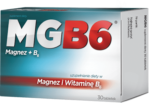 Suplement diety Magnez + Witamina B6, tabletki AFLOFARM