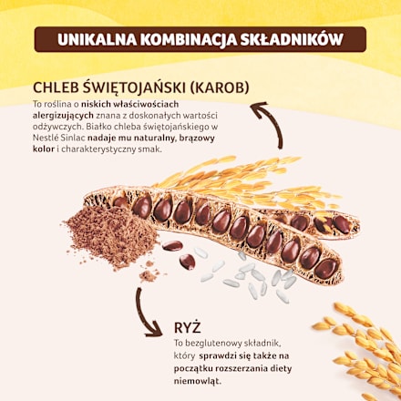 Produkt zbożowy bezglutenowy dla niemowląt, po 6. miesiącu Nestlé