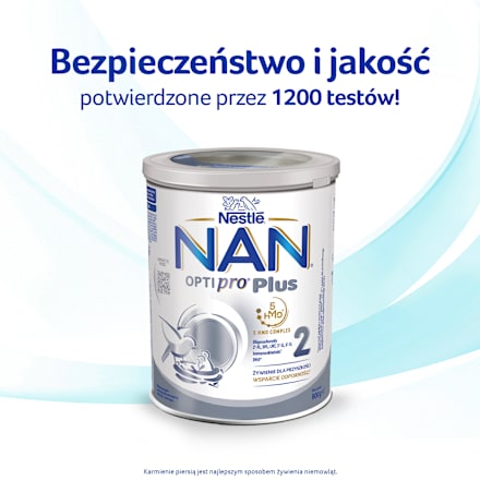 Mleko Optipro Plus 2 po 6 m-cu  Nestlé NAN