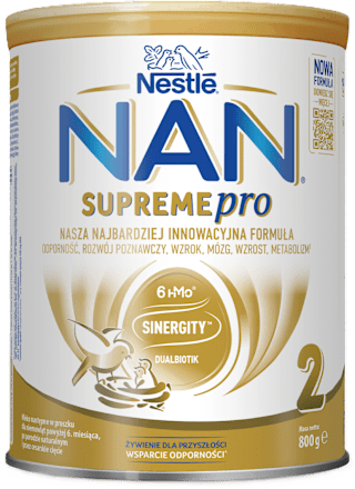 Mleko następne dla niemowląt Supremepro 2, po 6. miesiącu Nestlé NAN