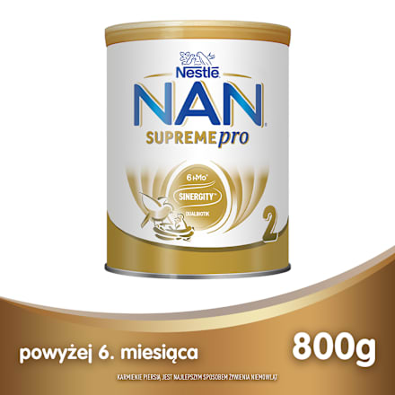 Mleko następne dla niemowląt Supremepro 2, po 6. miesiącu Nestlé NAN