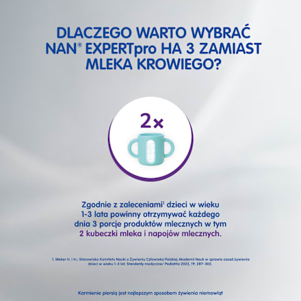 Mleko EXPERTpro HA 3 Nestlé NAN