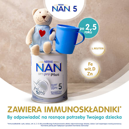 Mleko OPTIpro Plus 5 Nestlé NAN