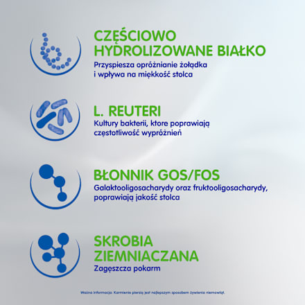 Mleko na kolki, zaparcia 0+ NAN Comfort  Nestlé NAN