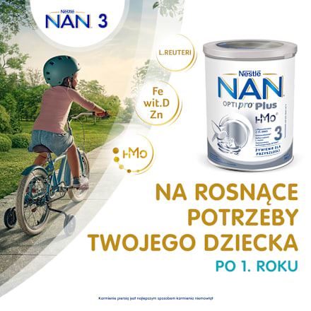 Mleko Optipro Plus 3, po 12 miesiącu życia Nestlé NAN