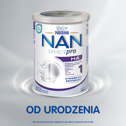 Mleko EXPERTpro HA 1 dla niemowląt od urodzenia Nestlé NAN