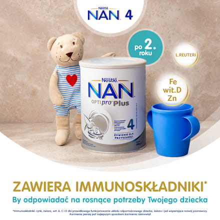 Mleko Optipro Plus 4  Nestlé NAN