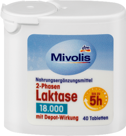 2-Phasen Laktase 18.000 Tabletten Mivolis