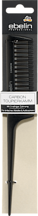Toupierkamm Carbon Professional  sortiert ebelin PROFESSIONAL