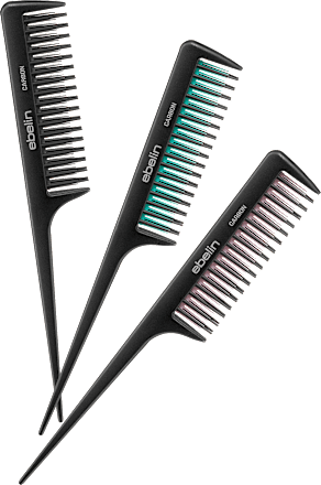 Toupierkamm Carbon Professional  sortiert ebelin PROFESSIONAL