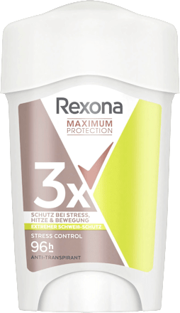 Antitranspirant Deocreme Maximum Protection Stress Control Rexona