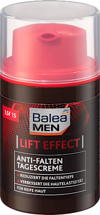 Anti Falten Gesichtscreme Lift Effect LSF 15 Balea MEN