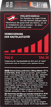 Anti Falten Gesichtscreme Lift Effect LSF 15 Balea MEN