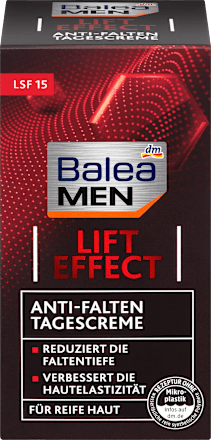 Anti Falten Gesichtscreme Lift Effect LSF 15 Balea MEN
