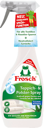 Teppichreiniger Spray Frosch