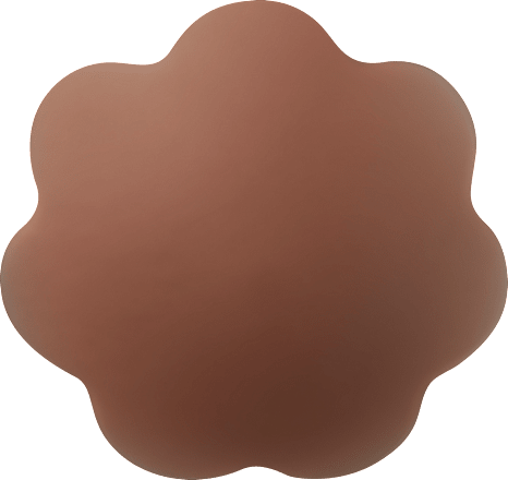 Silikon-Nippelpads Bronze (2 Paar) ebelin