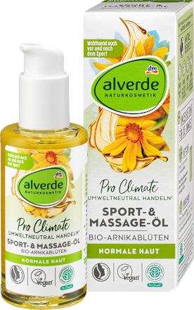Pro Climate Sport ulje za masažu alverde NATURKOSMETIK