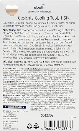 Gesichts - Cooling Tool Glowing Skin ebelin
