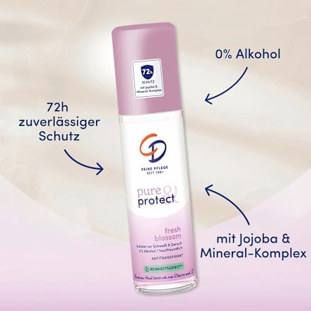 Antitranspirant Deo Zerstäuber pure & protect fresh blossom CD