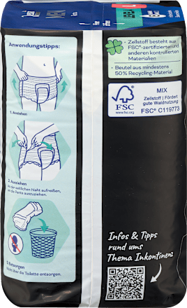 Pants da uomo per incontinenza Level 4 - taglia L Jessa DISKRET