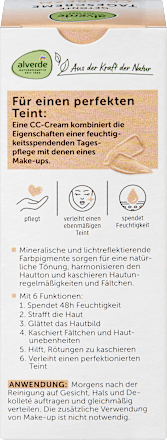 Perfekter Teint pleťový CC krém alverde NATURKOSMETIK