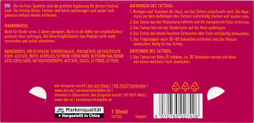 Sommersprossen Tattoo Sunset Stage 010 trend !t up