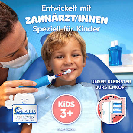 Aufsteckbürsten Kinder Spiderman, ab 3 Jahren, extra weich Oral-B