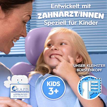 Aufsteckbürsten Kinder Frozen, ab 3 Jahren, extra weich Oral-B
