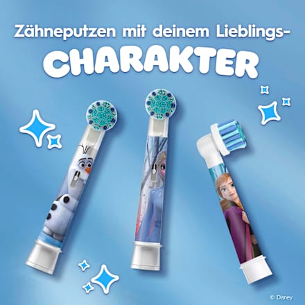 Aufsteckbürsten Kinder Frozen, ab 3 Jahren, extra weich Oral-B