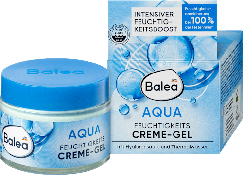 AQUA gel krema za lice Balea