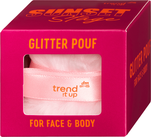Blazinica z bleščicami Glitter Poof Sunset Stage trend !t up